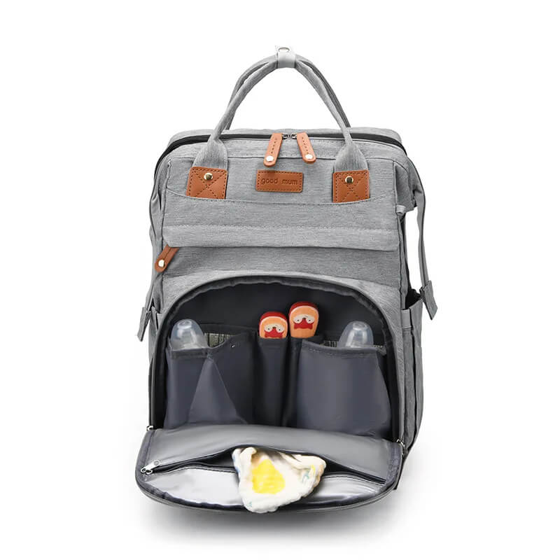Backpack Diaper Bag & Crib
