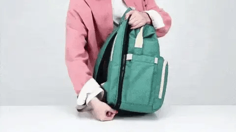 Backpack Diaper Bag & Crib